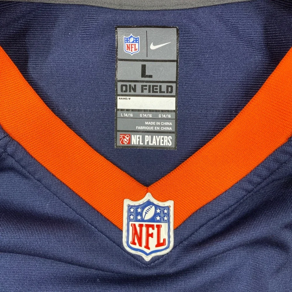 Nike NFL Denver Broncos Peyton Manning 18 Jersey Youth Large 14-16 On Field